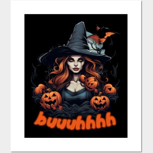 Buuhhhh-Halloween Haunt Posters and Art